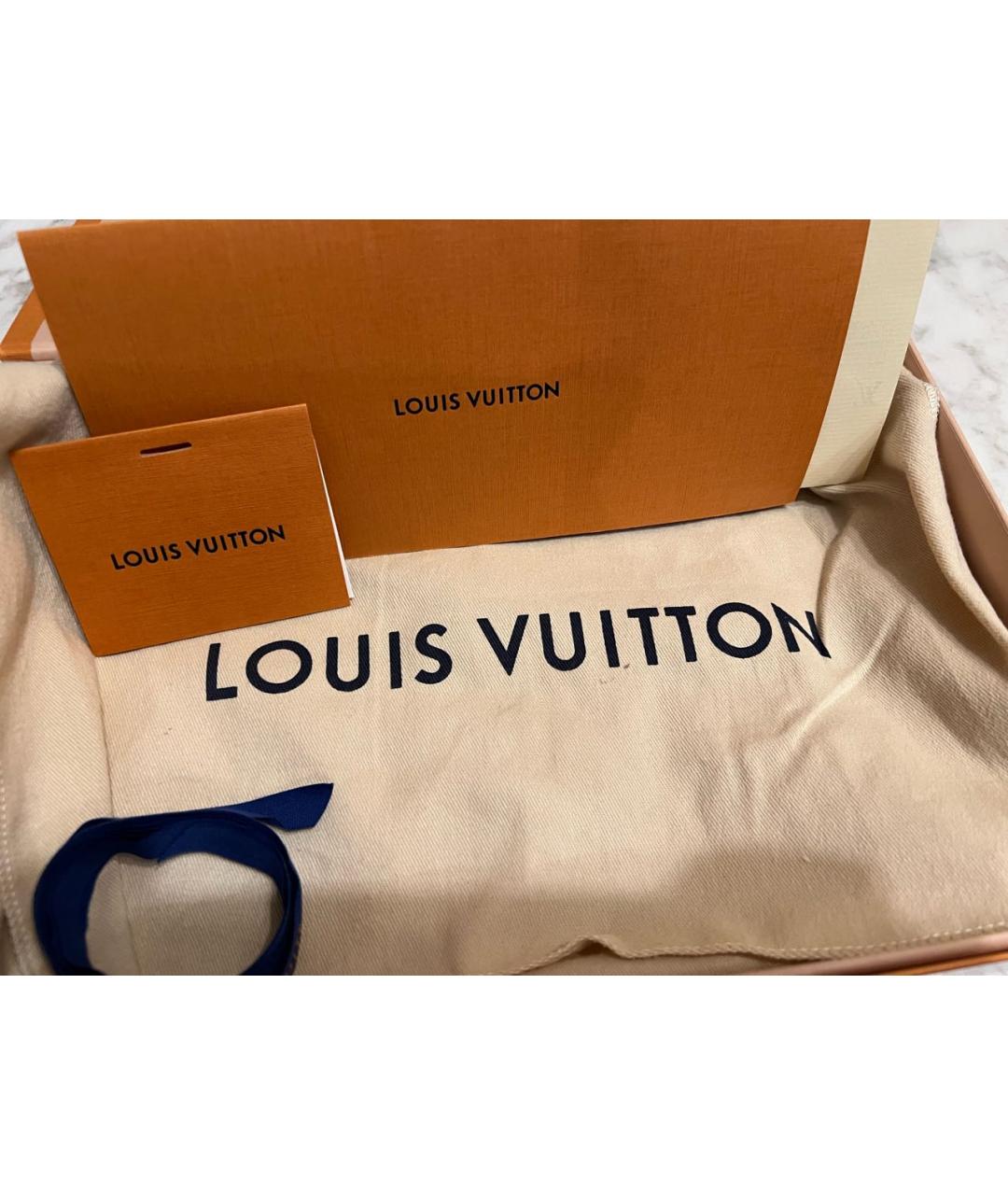 LOUIS VUITTON Коричневая сумка через плечо, фото 6