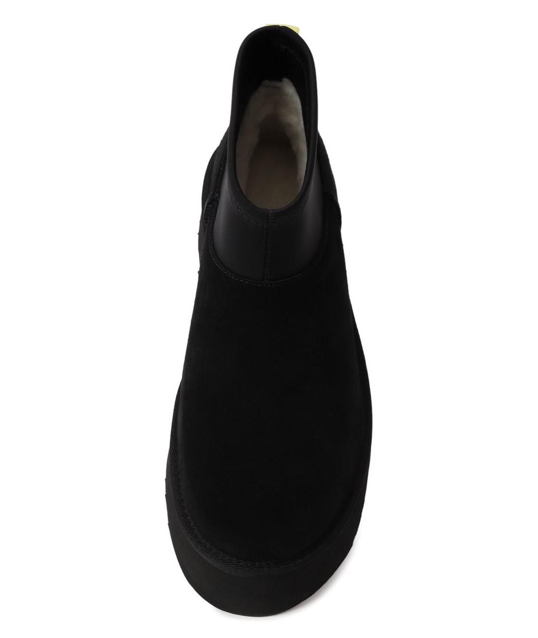 UGG AUSTRALIA Черные замшевые ботинки, фото 5