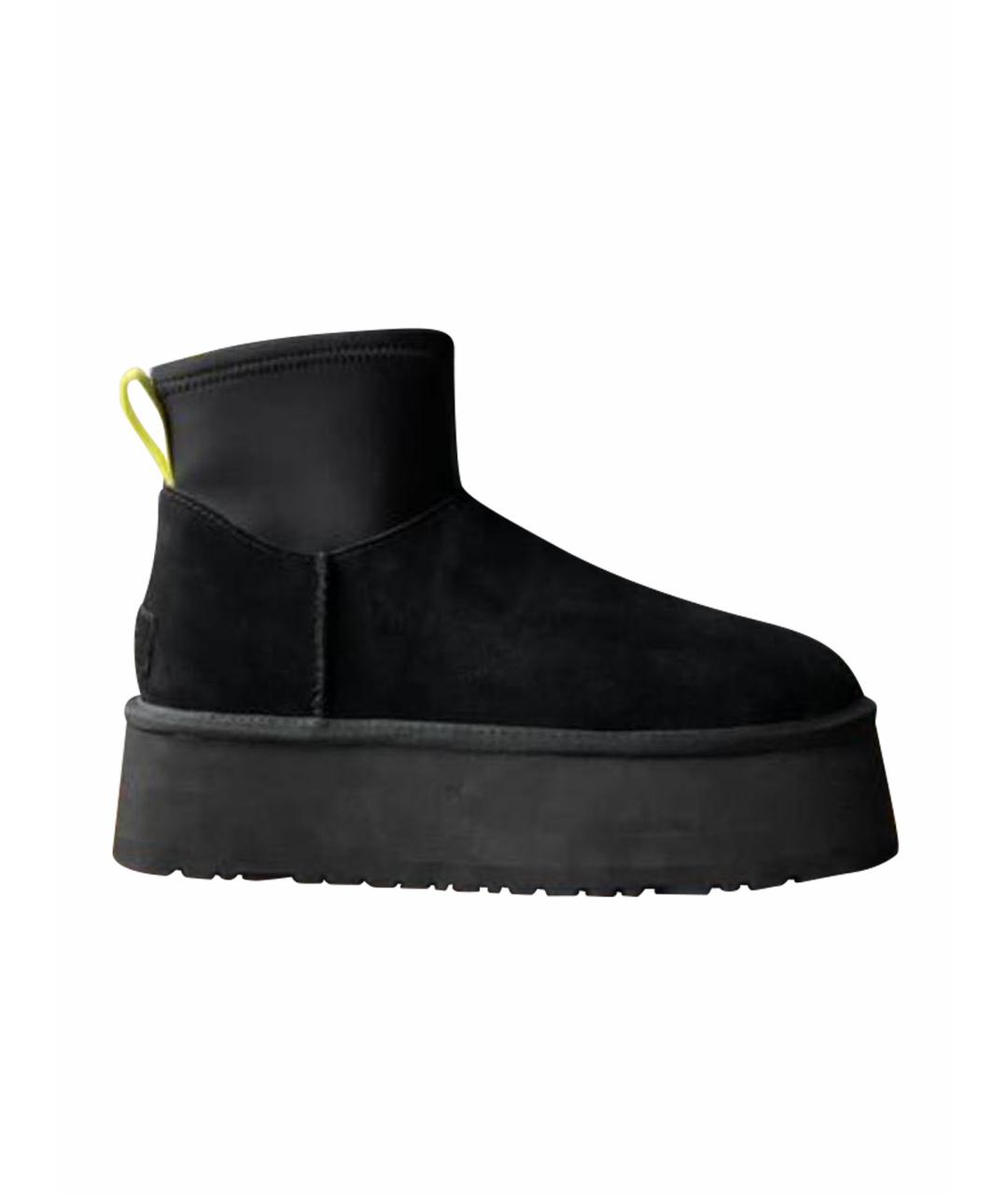 UGG AUSTRALIA Черные замшевые ботинки, фото 1