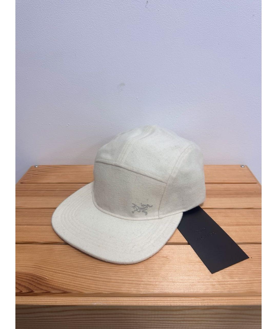 ARCTERYX Белая шерстяная кепка/бейсболка, фото 2