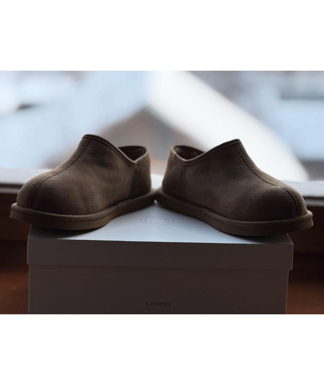 12 STOREEZ Бежевые замшевые ботинки, фото 6