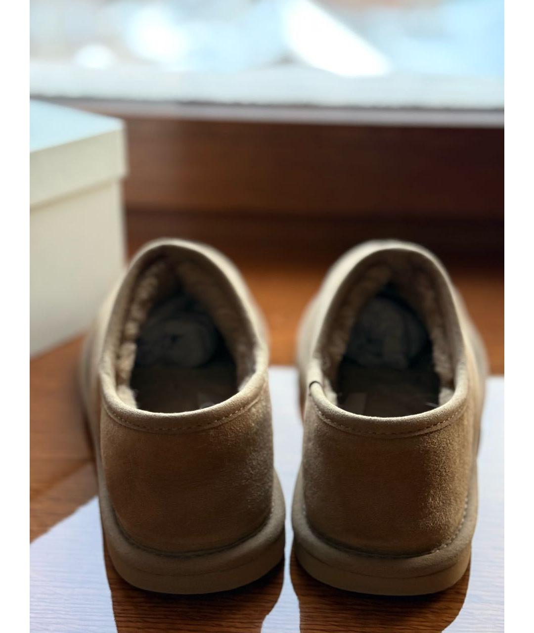 12 STOREEZ Бежевые замшевые ботинки, фото 4