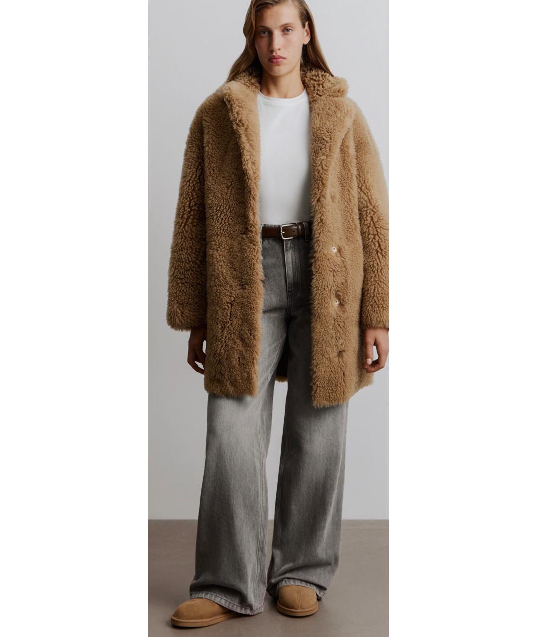 12 STOREEZ Бежевые замшевые ботинки, фото 5