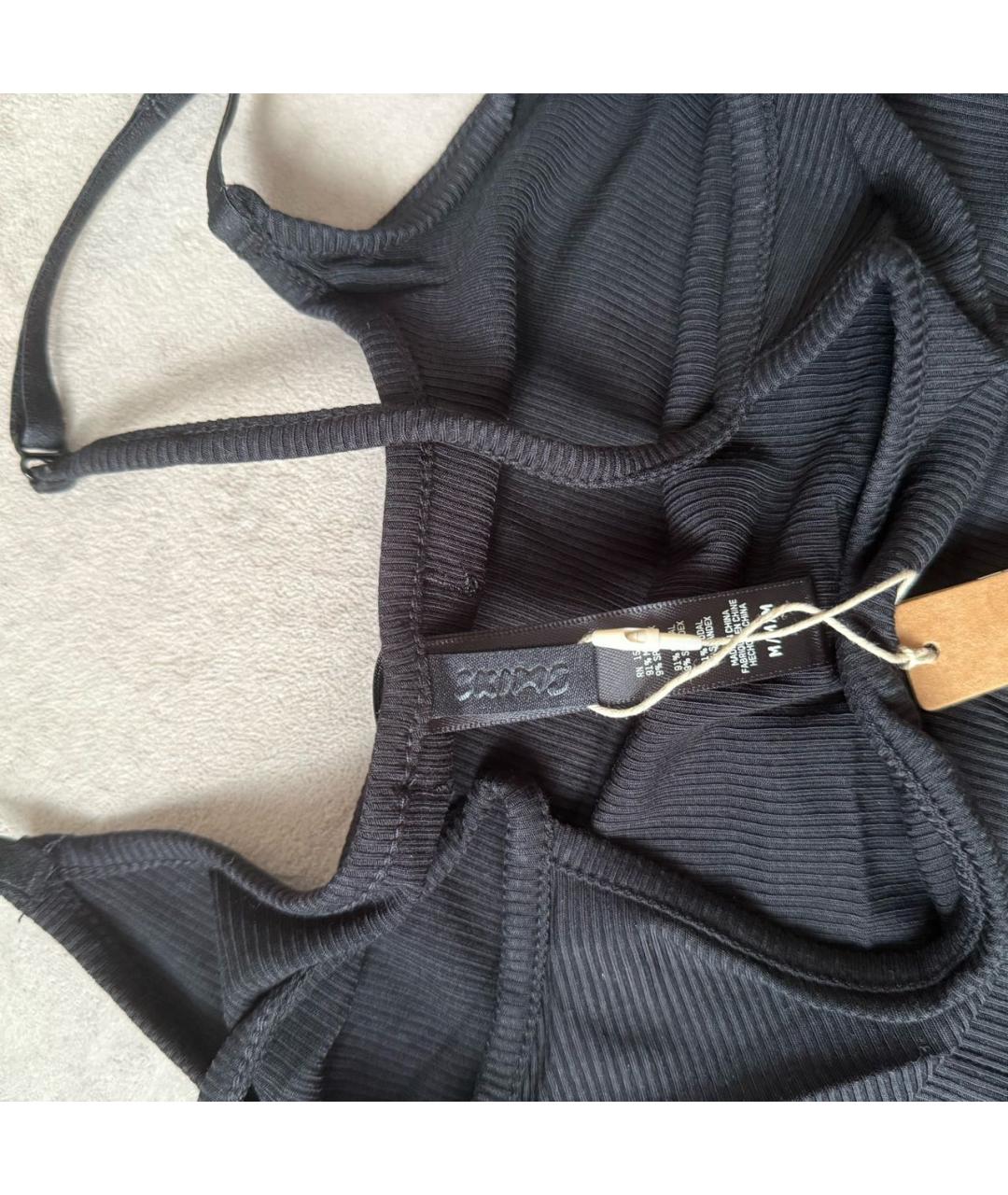 SKIMS Черное повседневное платье, фото 6