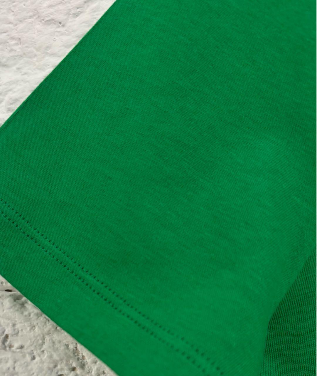 GUCCI Зеленая хлопковая футболка, фото 8