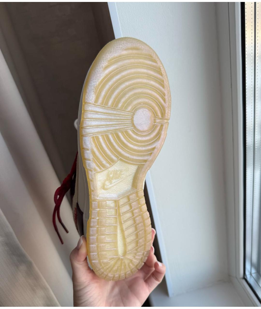 NIKE Мульти кожаные кроссовки, фото 4