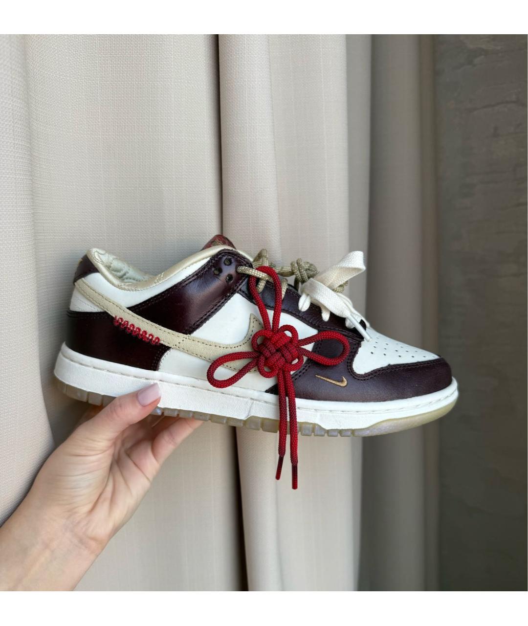 NIKE Мульти кожаные кроссовки, фото 5