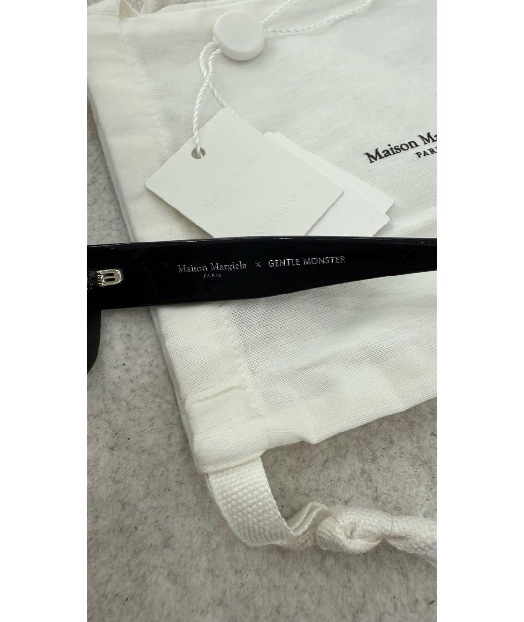 GENTLE MONSTER Черные пластиковые солнцезащитные очки, фото 7