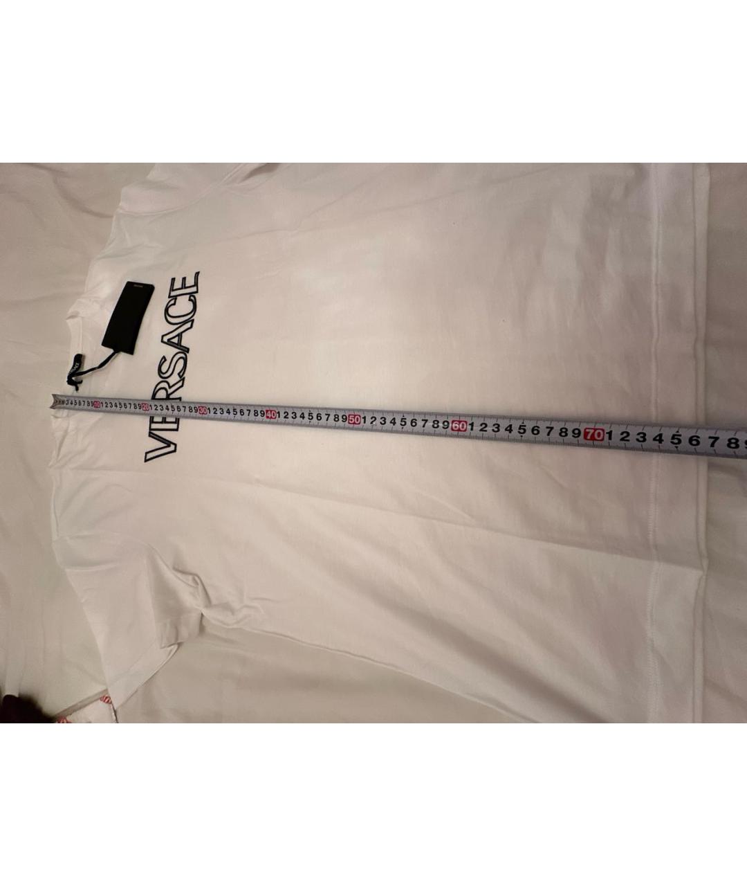 VERSACE Белая футболка, фото 4