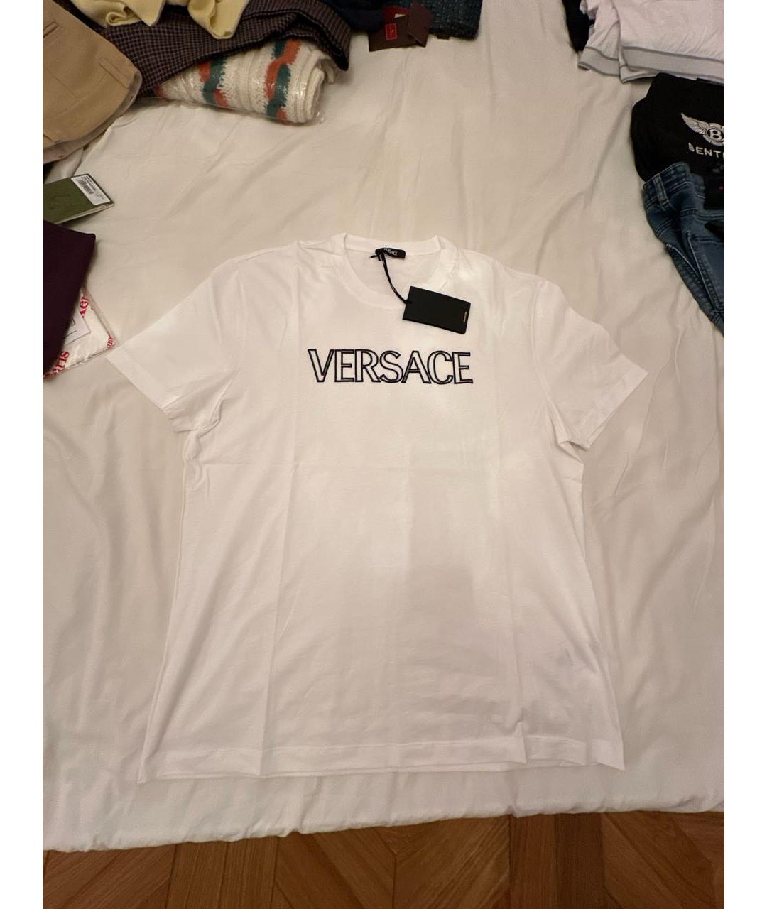 VERSACE Белая футболка, фото 6