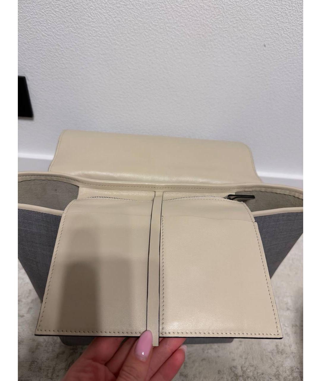 BRUNELLO CUCINELLI Мульти кожаная сумка с короткими ручками, фото 7