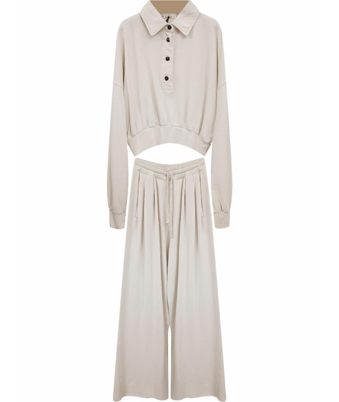 HAIKURE Бежевый хлопковый спортивные костюмы, фото 1