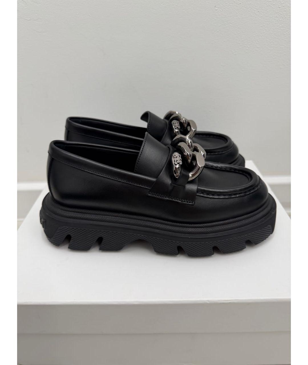 CASADEI Черные кожаные лоферы, фото 5