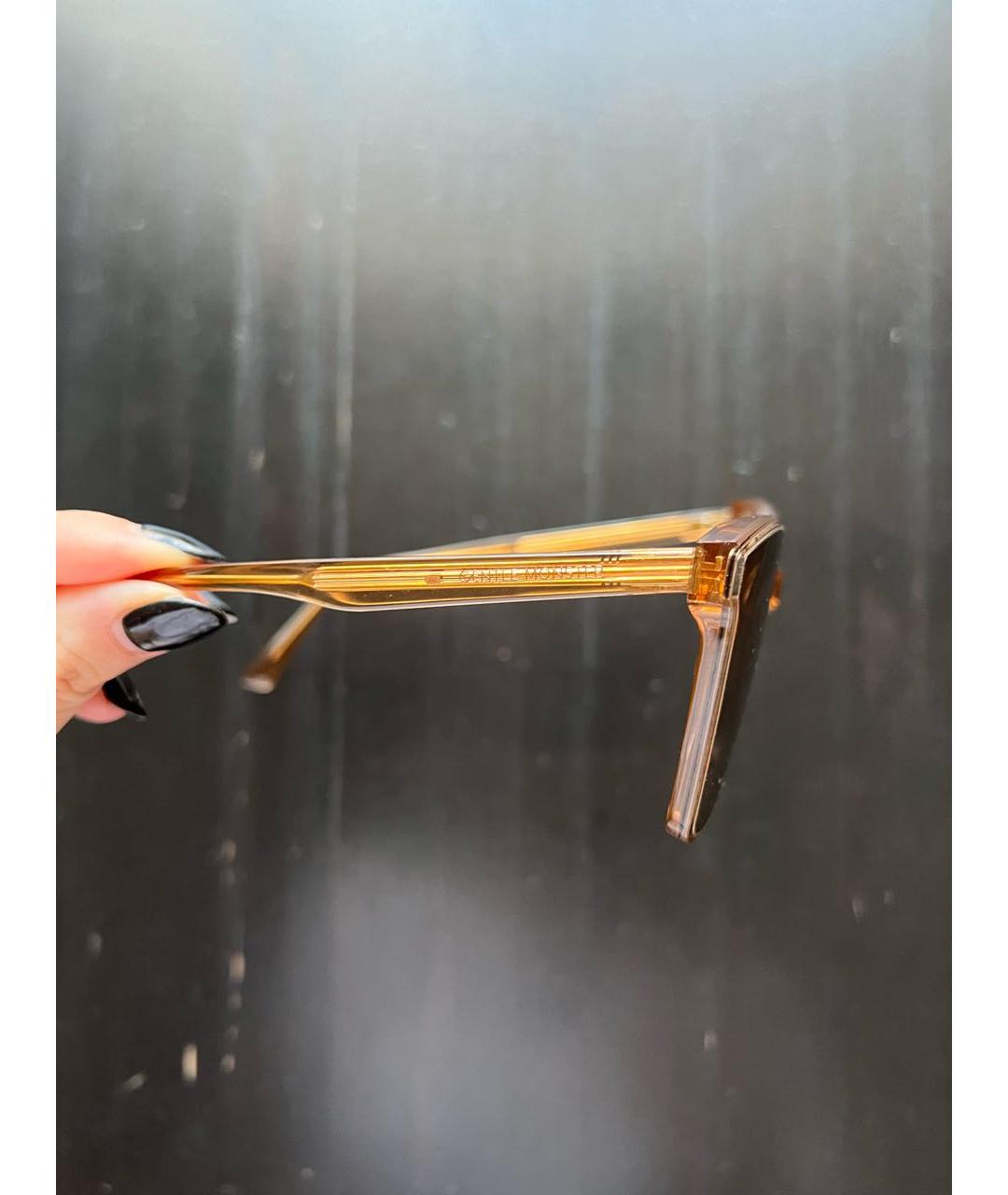 GENTLE MONSTER Оранжевое пластиковые солнцезащитные очки, фото 2