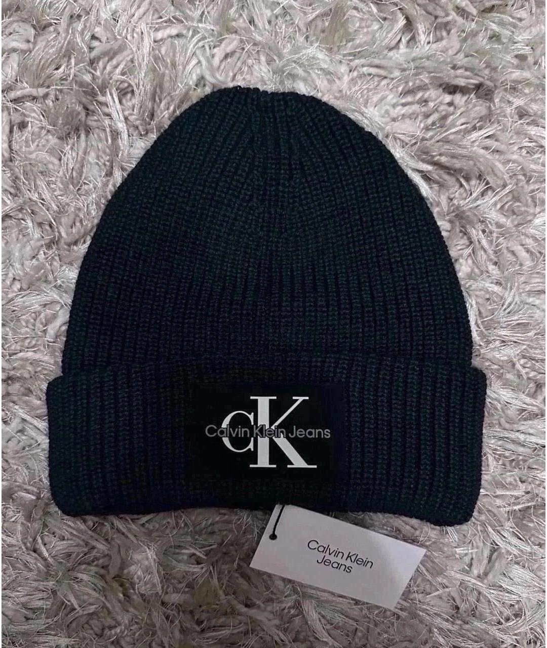 CALVIN KLEIN Зеленая шапка, фото 3