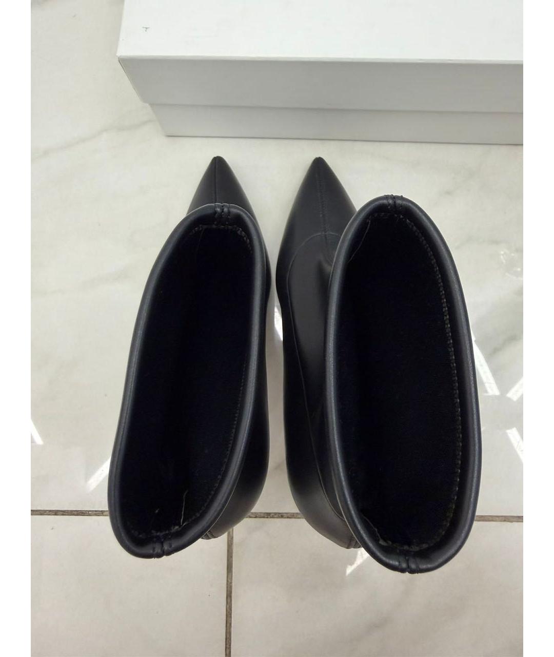 CASADEI Черные кожаные ботильоны, фото 3