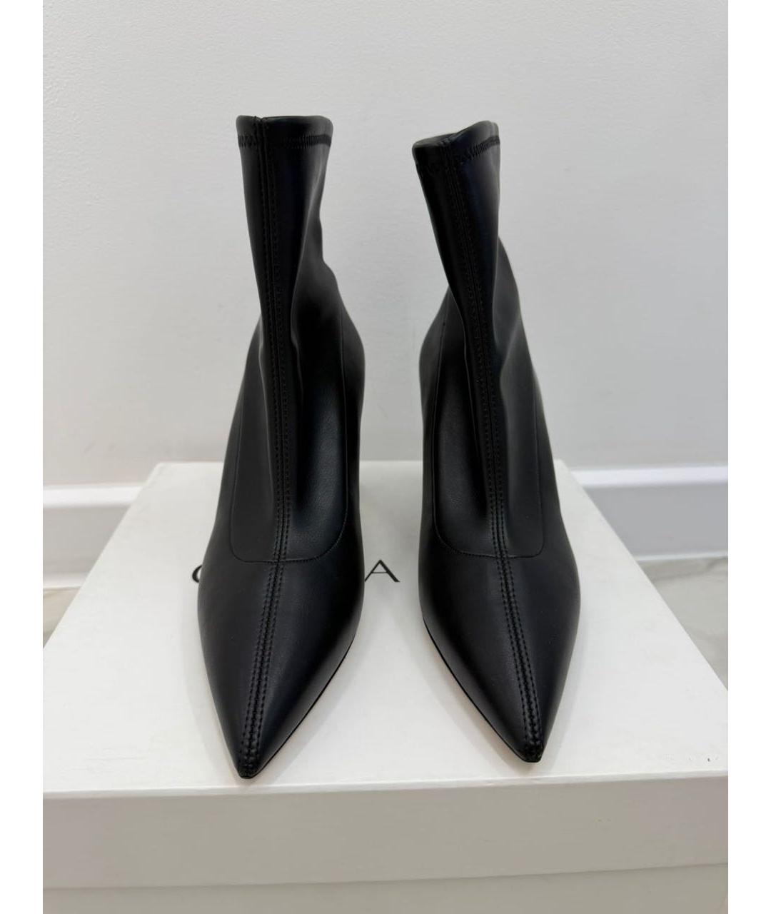 CASADEI Черные кожаные ботильоны, фото 2