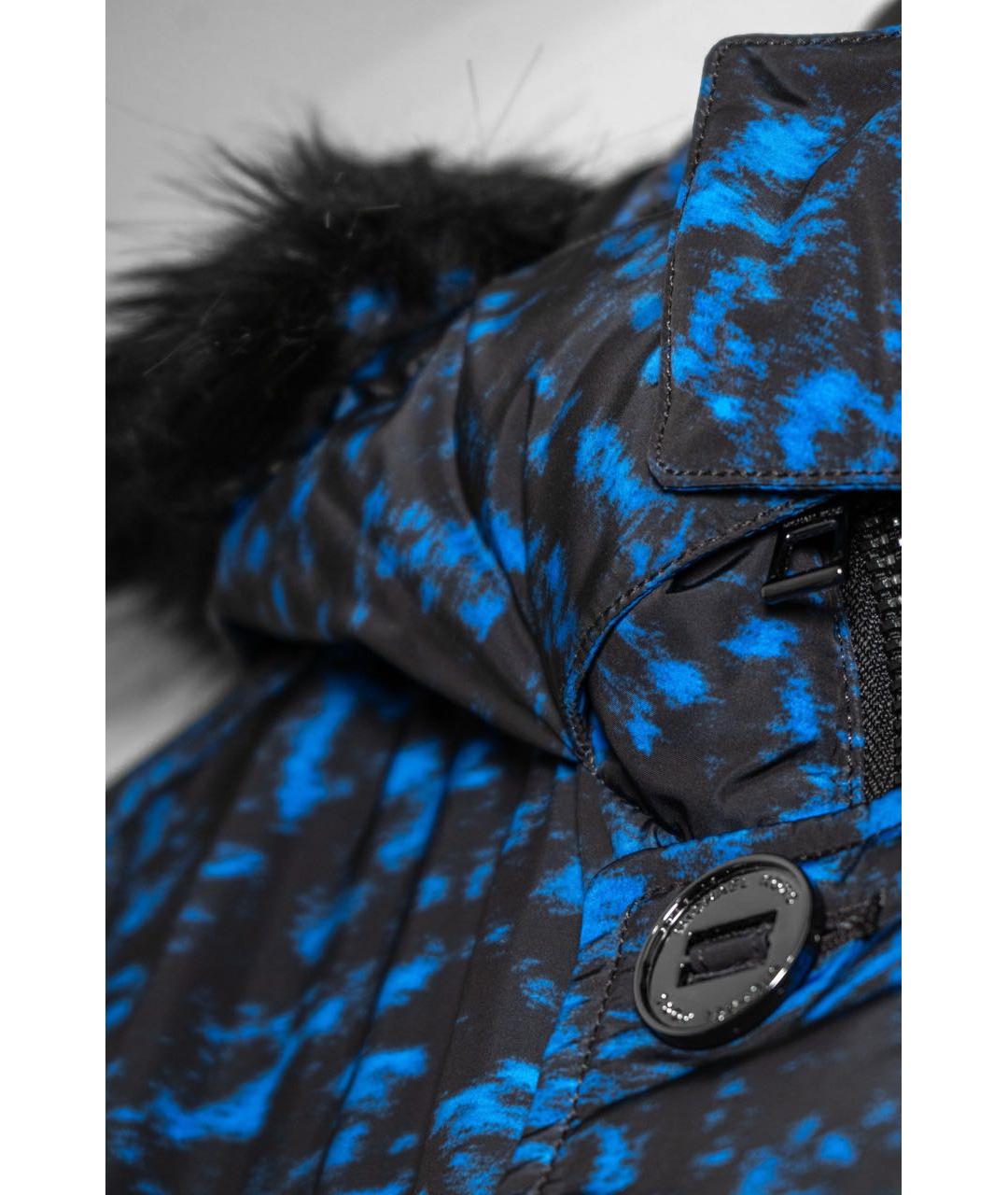 MICHAEL KORS Синий полиэстеровый пуховик, фото 5