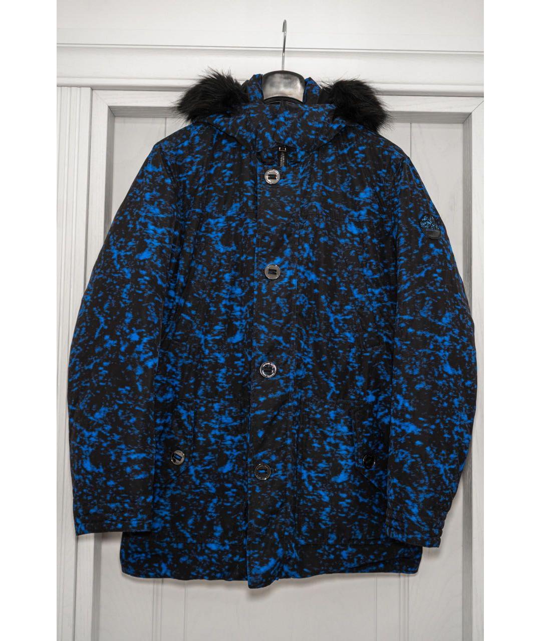 MICHAEL KORS Синий полиэстеровый пуховик, фото 8