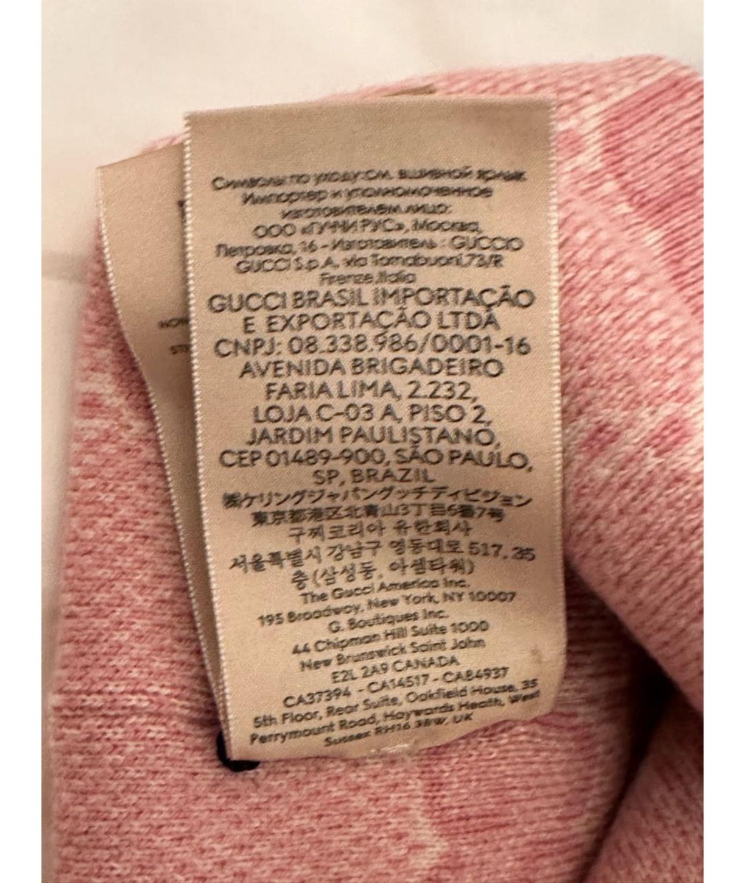 GUCCI Серая шерстяная шапка, фото 4