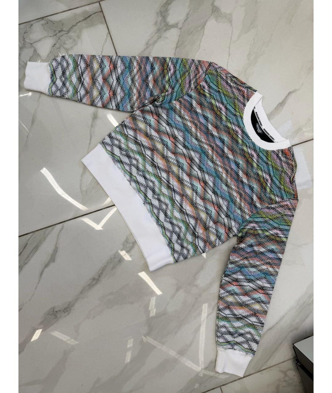 MISSONI Мульти хлопковый джемпер / свитер, фото 5