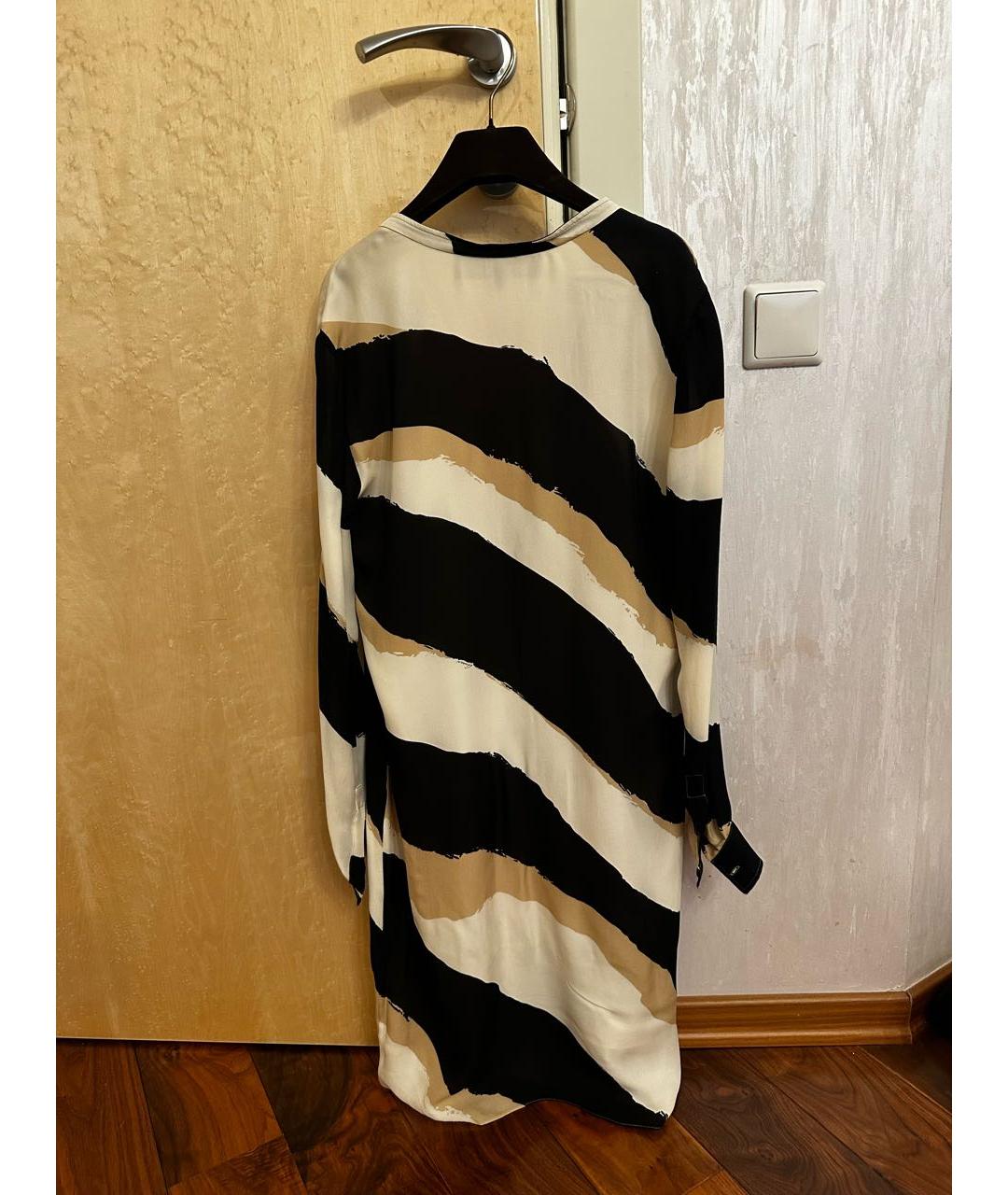 GUCCI Мульти шелковое повседневное платье, фото 2