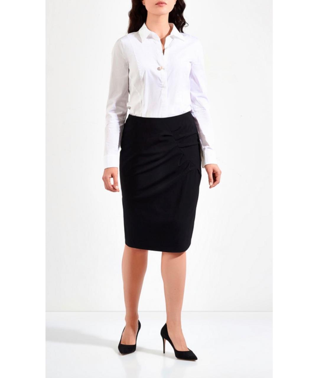 ESCADA Белая хлопковая рубашка, фото 2