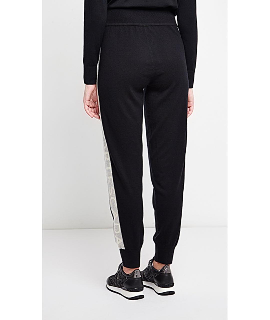 ESCADA Черные шерстяные спортивные брюки и шорты, фото 3