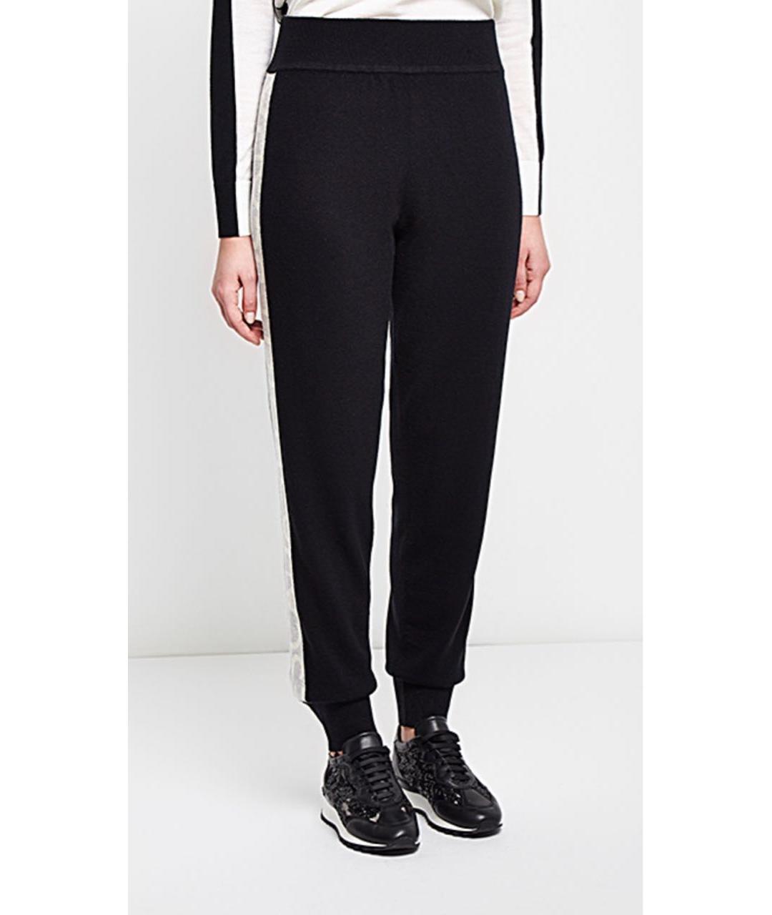 ESCADA Черные шерстяные спортивные брюки и шорты, фото 2