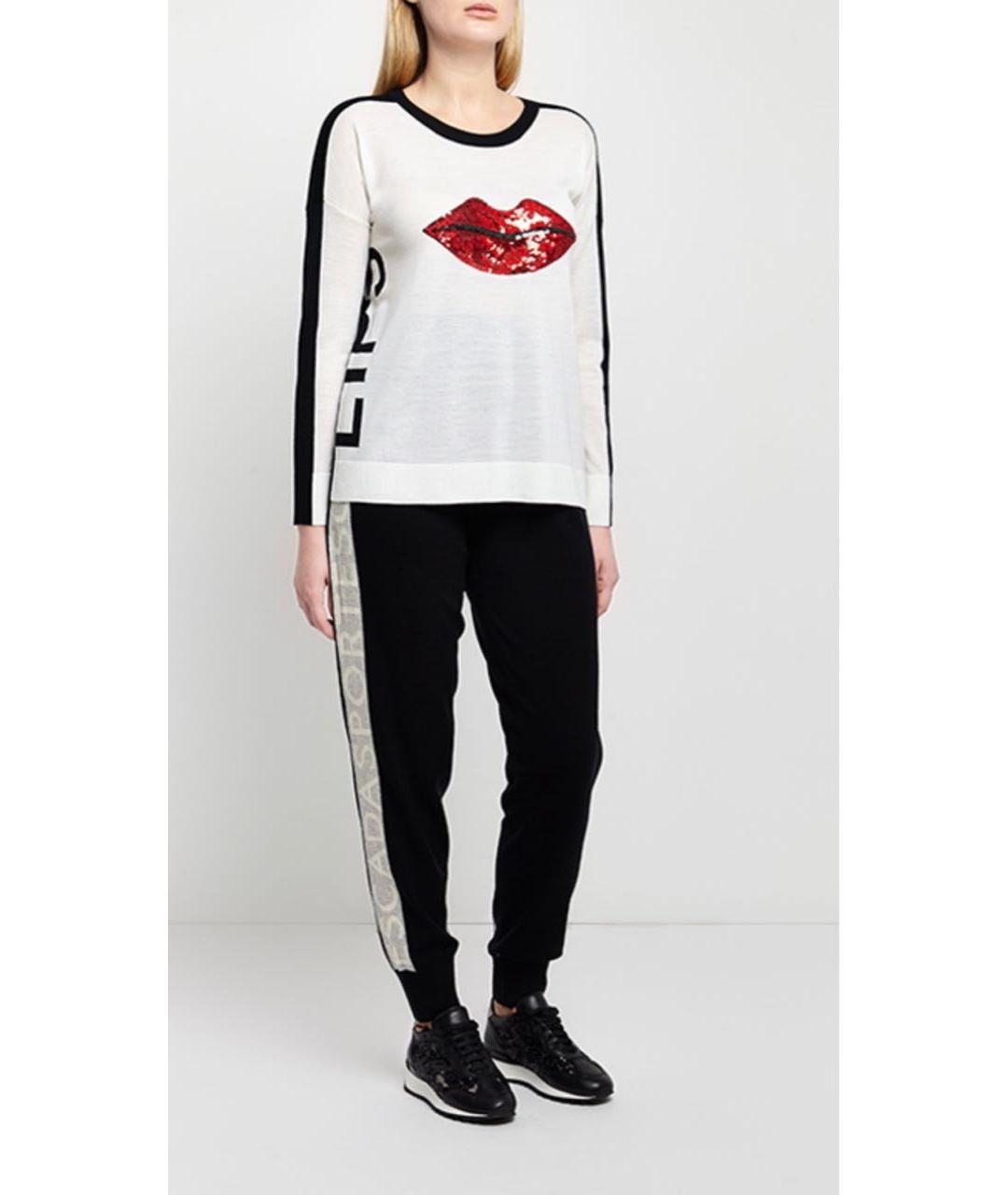 ESCADA Черные шерстяные спортивные брюки и шорты, фото 4