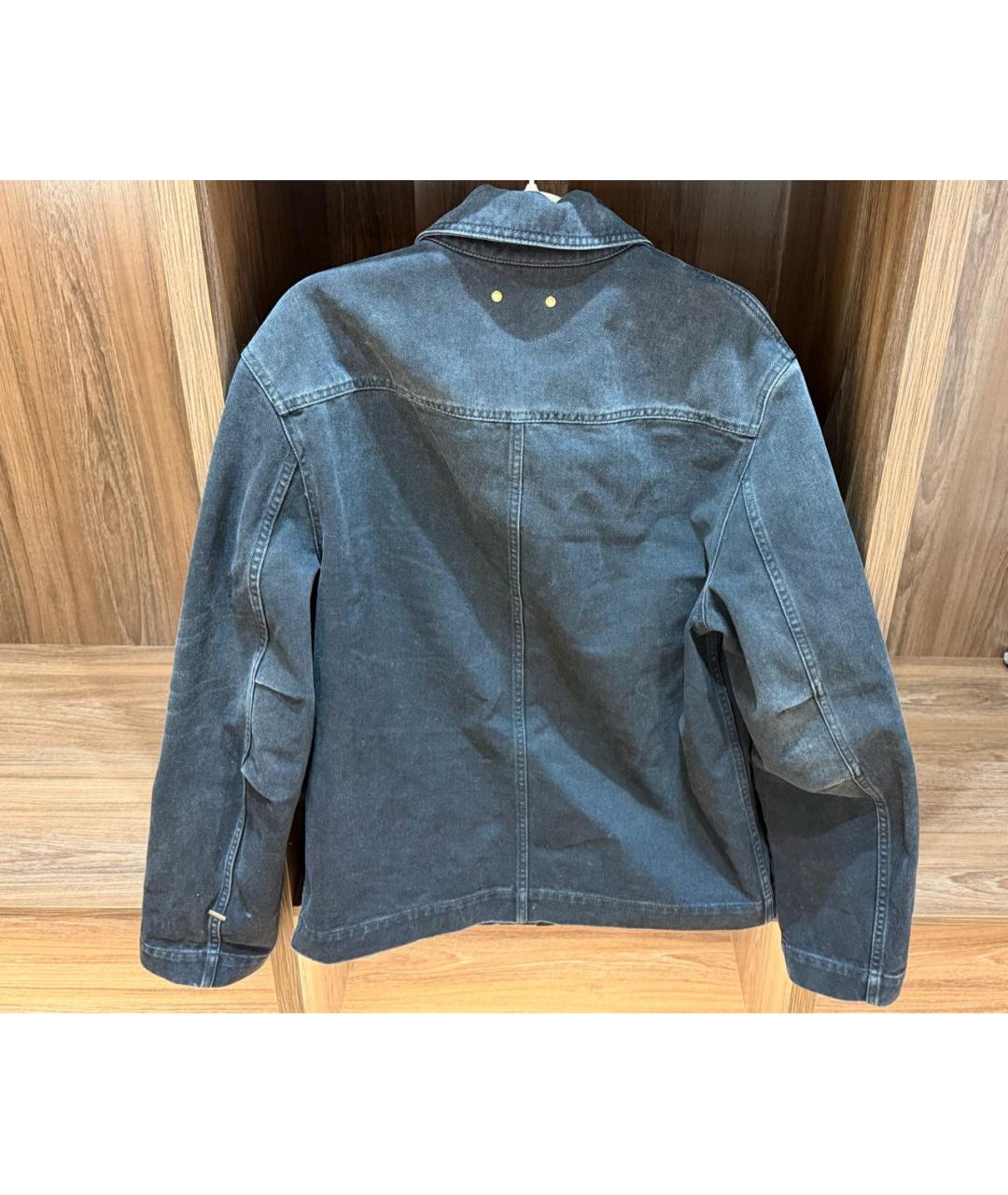 LOUIS VUITTON Черная деним куртка, фото 3