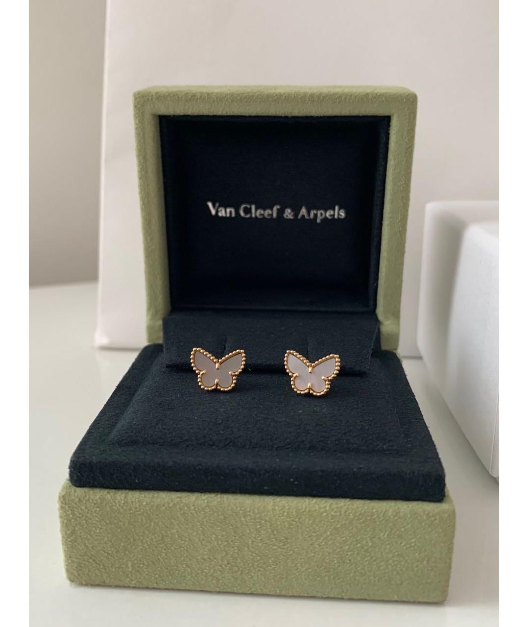 VAN CLEEF & ARPELS Золотые серьги из желтого золота, фото 7