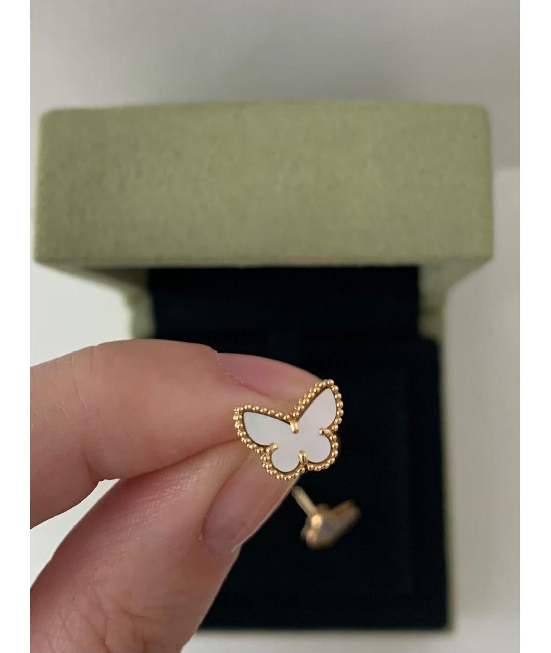 VAN CLEEF & ARPELS Золотые серьги из желтого золота, фото 4
