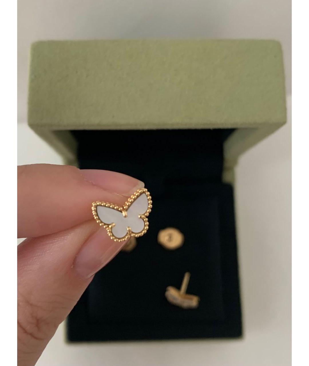 VAN CLEEF & ARPELS Золотые серьги из желтого золота, фото 5