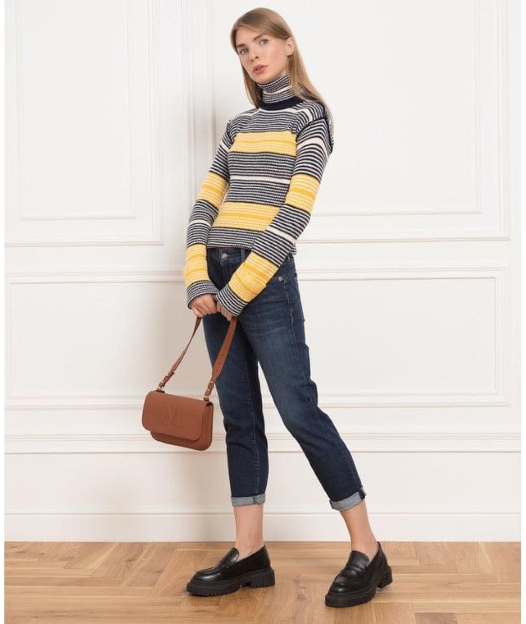 SPORTMAX Мульти шерстяная водолазка, фото 2