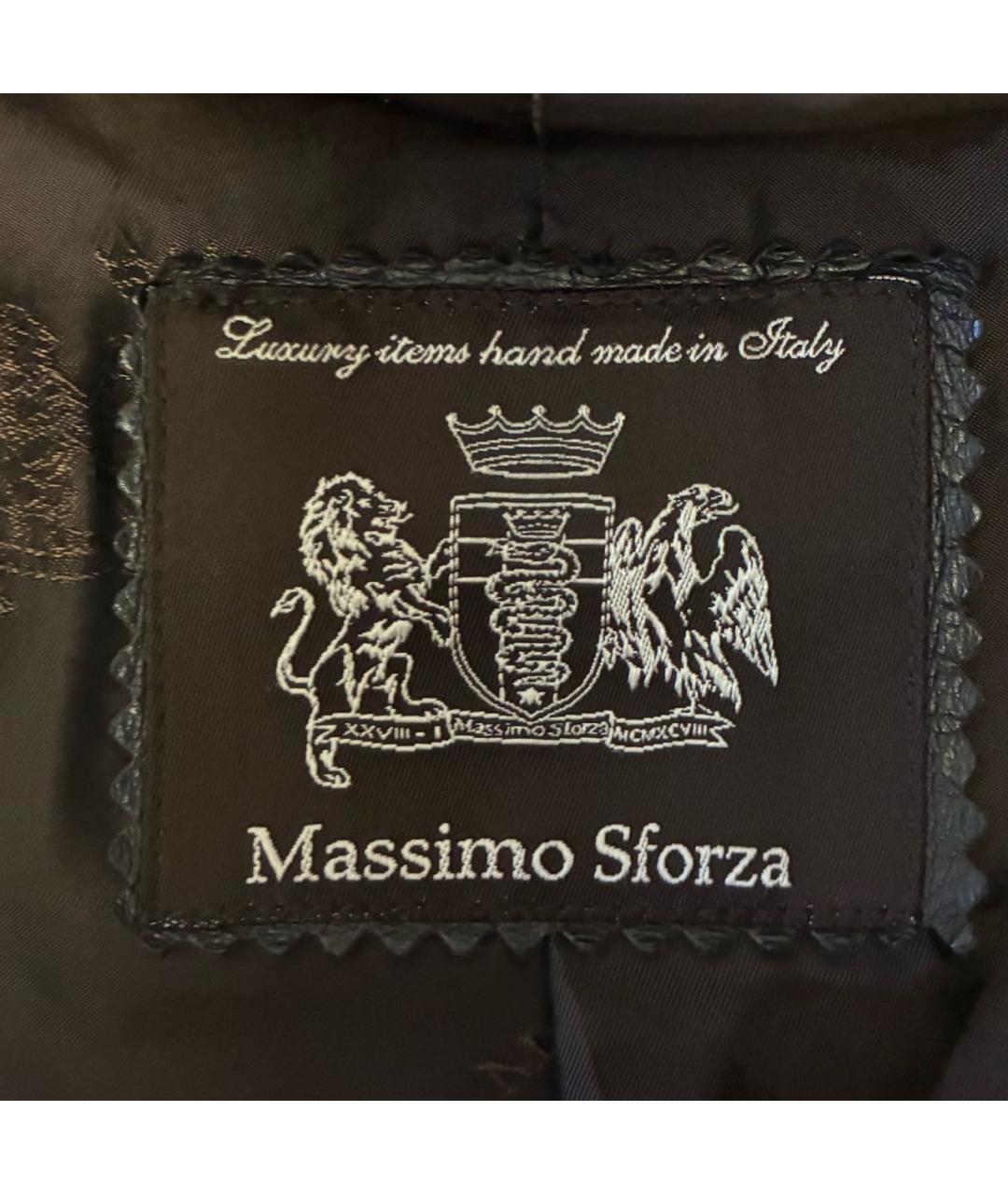 MASSIMO SFORZA Коричневая куртка из экзотической кожи, фото 3