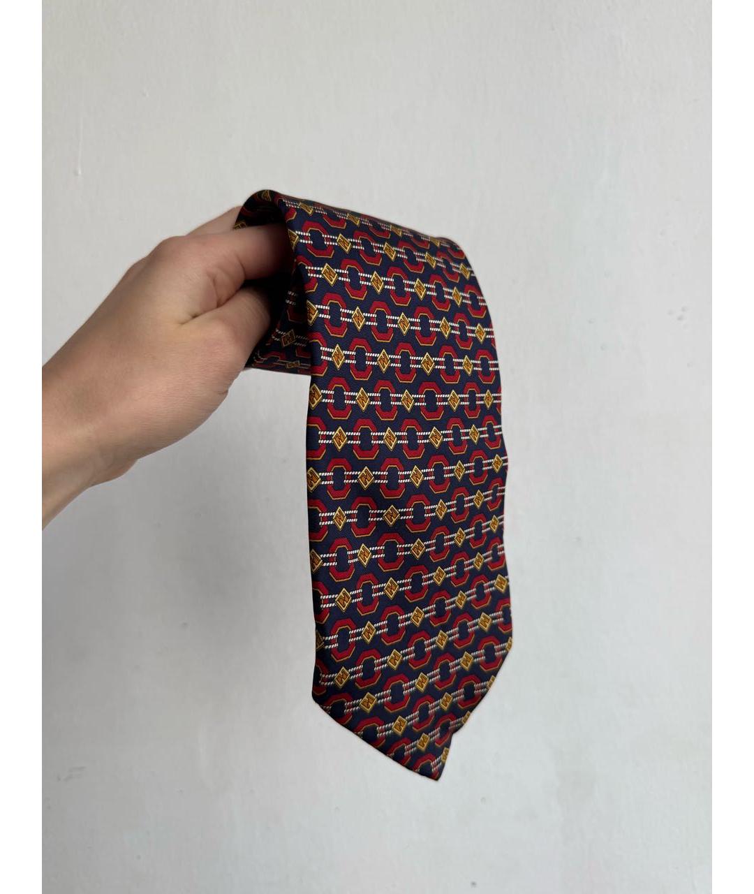 FENDI Мульти шелковый галстук, фото 8