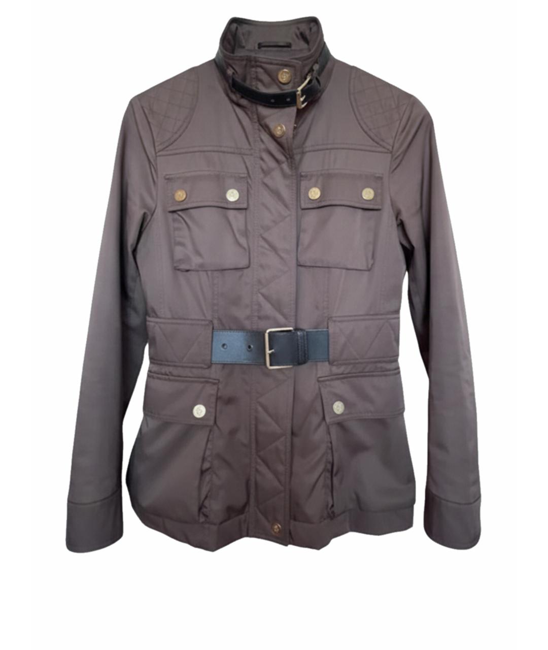 CAROLINA HERRERA Коричневый полиэстеровый жакет/пиджак, фото 1