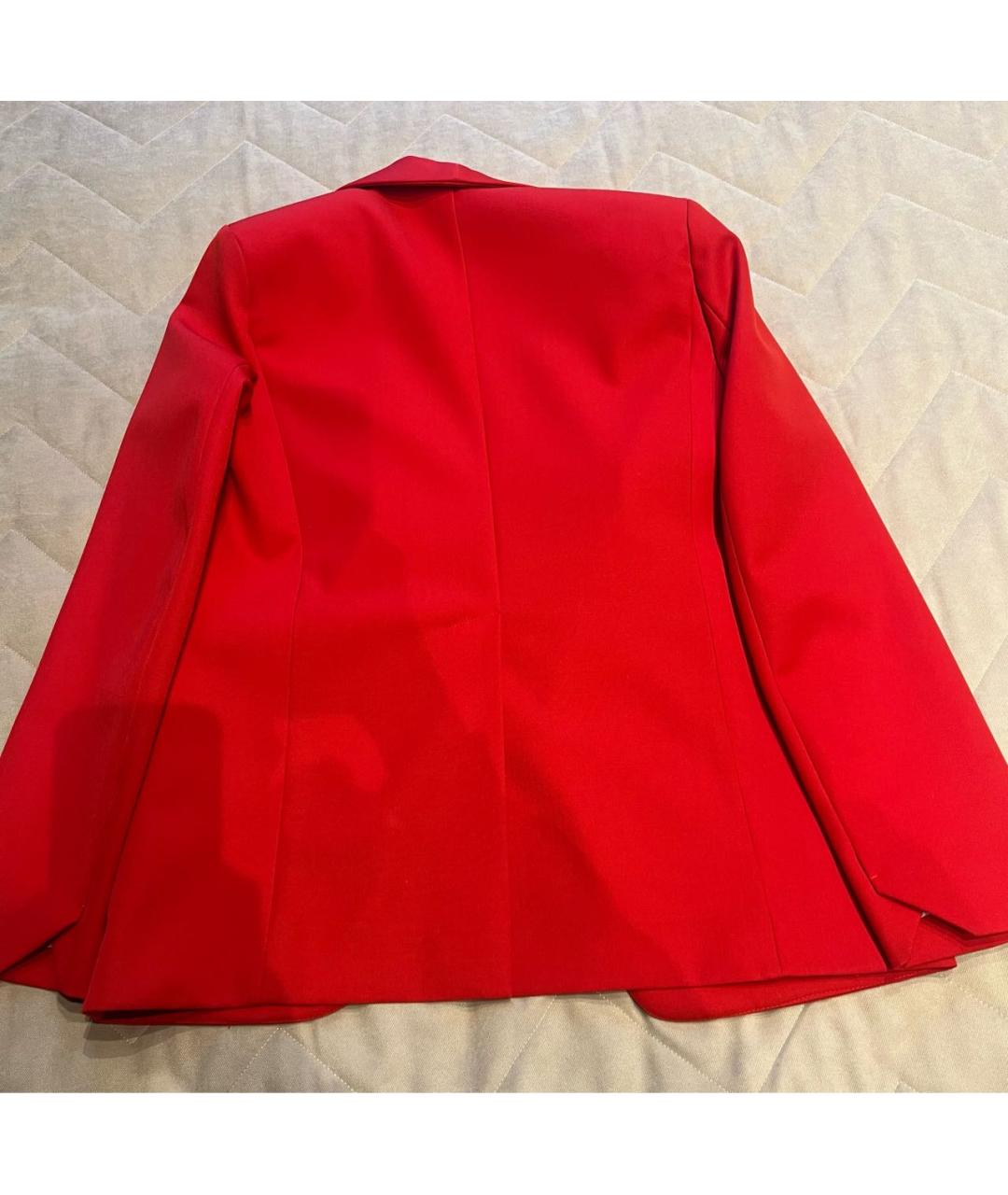 ZADIG & VOLTAIRE Красный шерстяной жакет/пиджак, фото 2