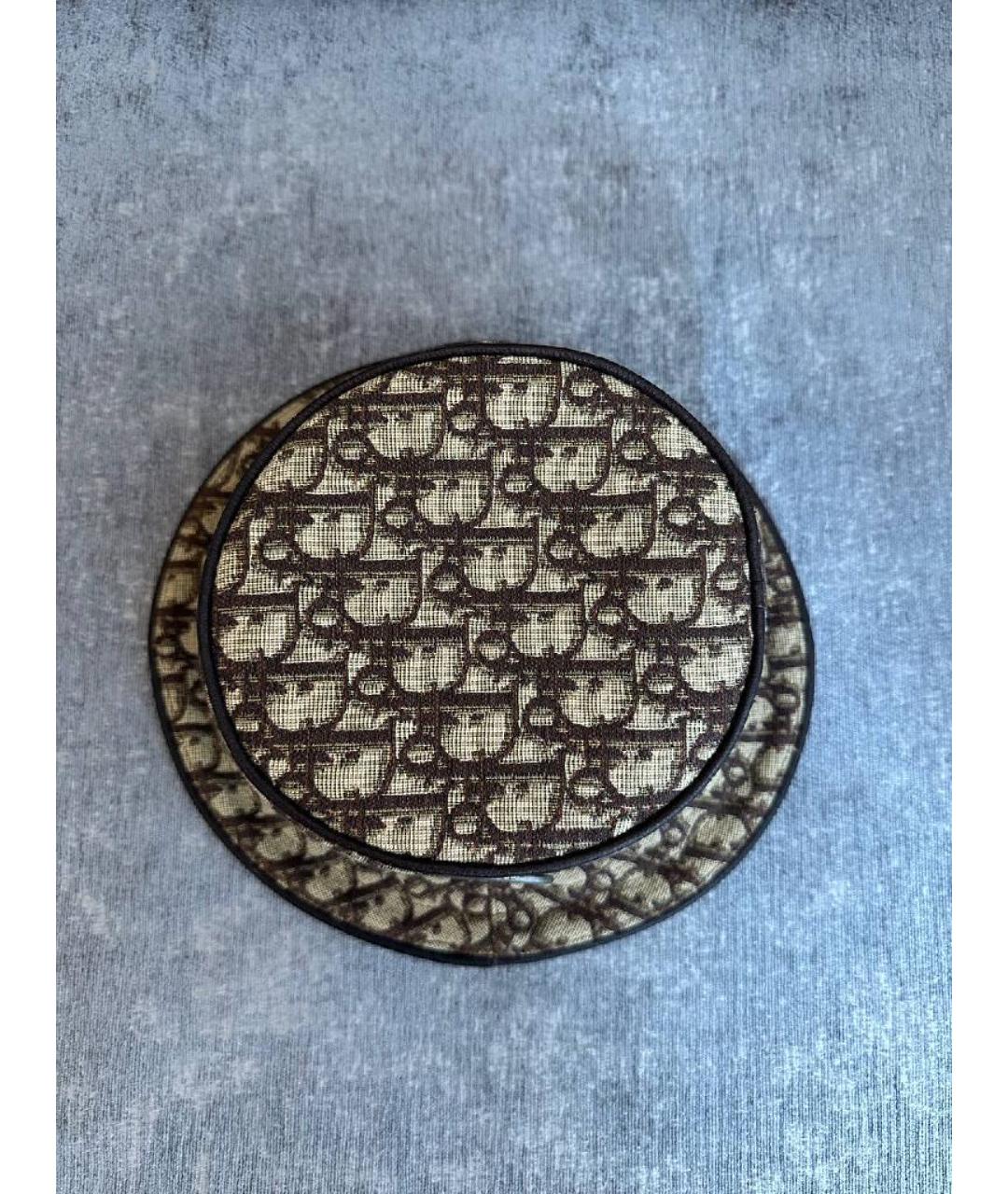 CHRISTIAN DIOR Бежевая шляпа, фото 3