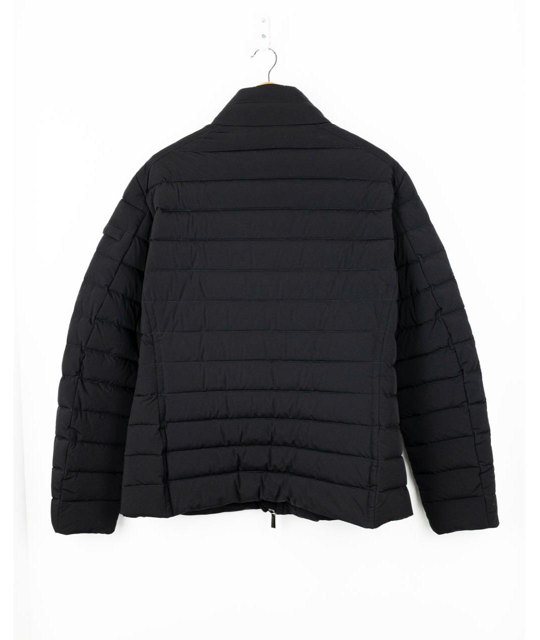 MOORER Черная полиэстеровая куртка, фото 2