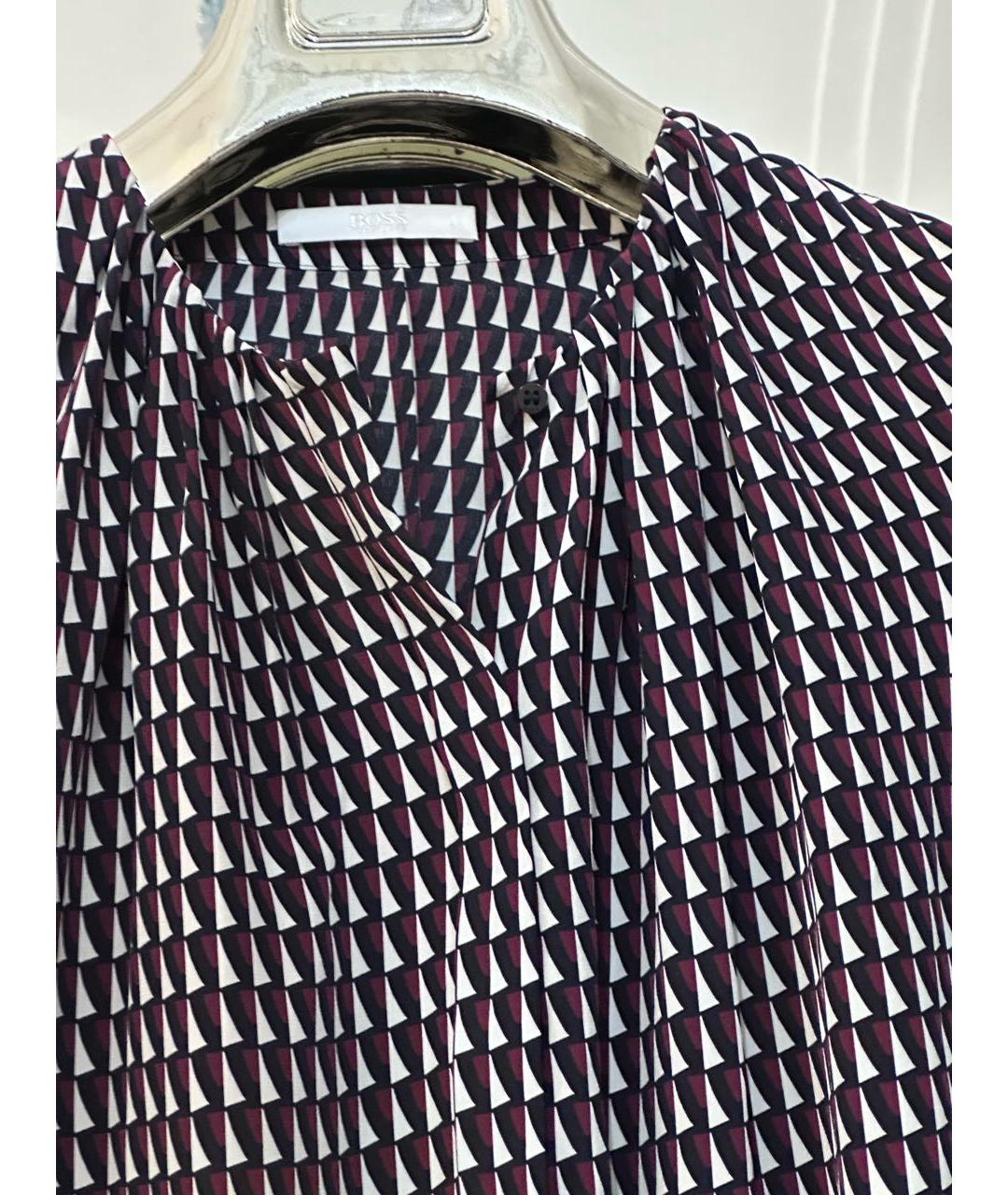 HUGO BOSS Мульти шелковая блузы, фото 3