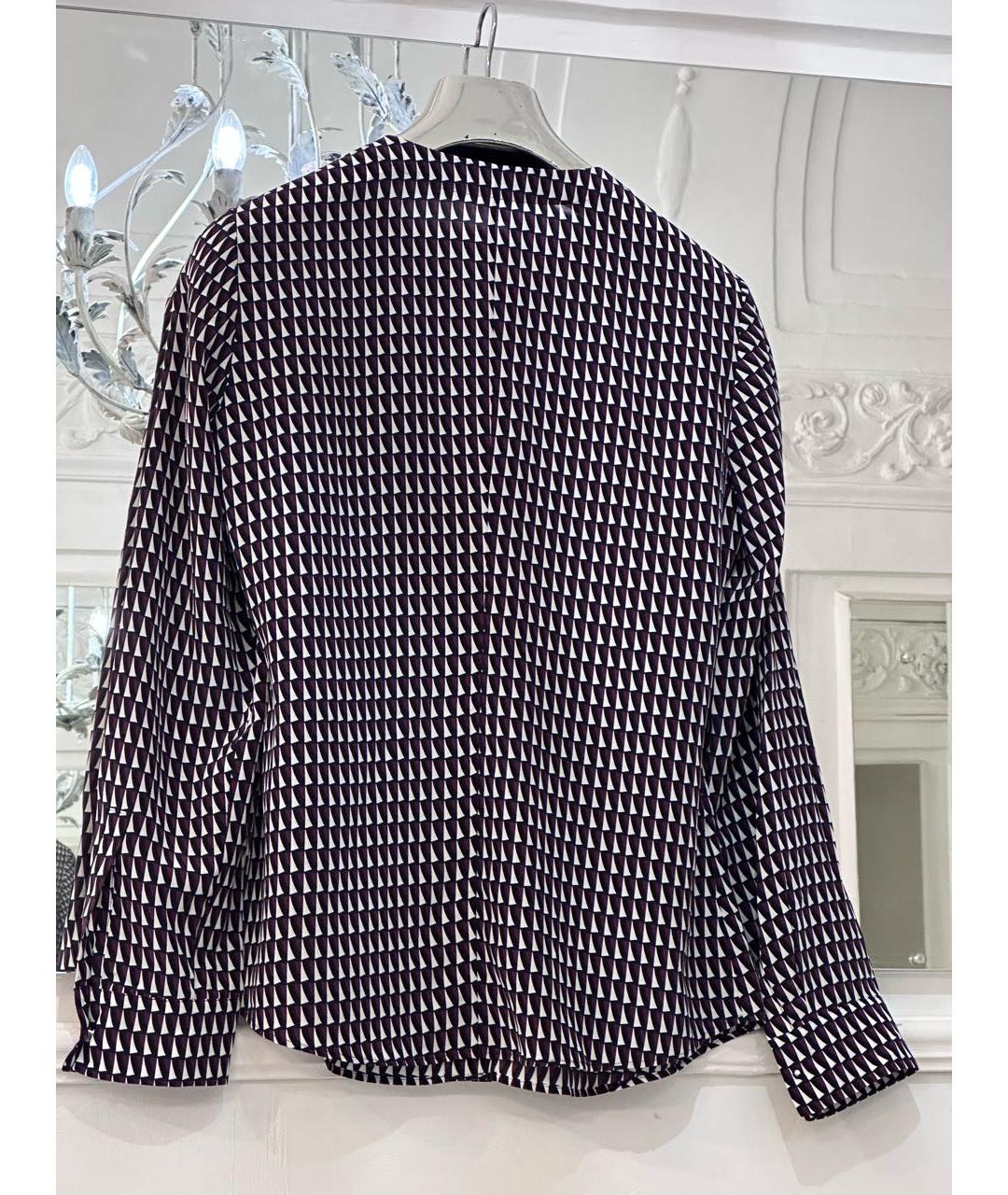 HUGO BOSS Мульти шелковая блузы, фото 2