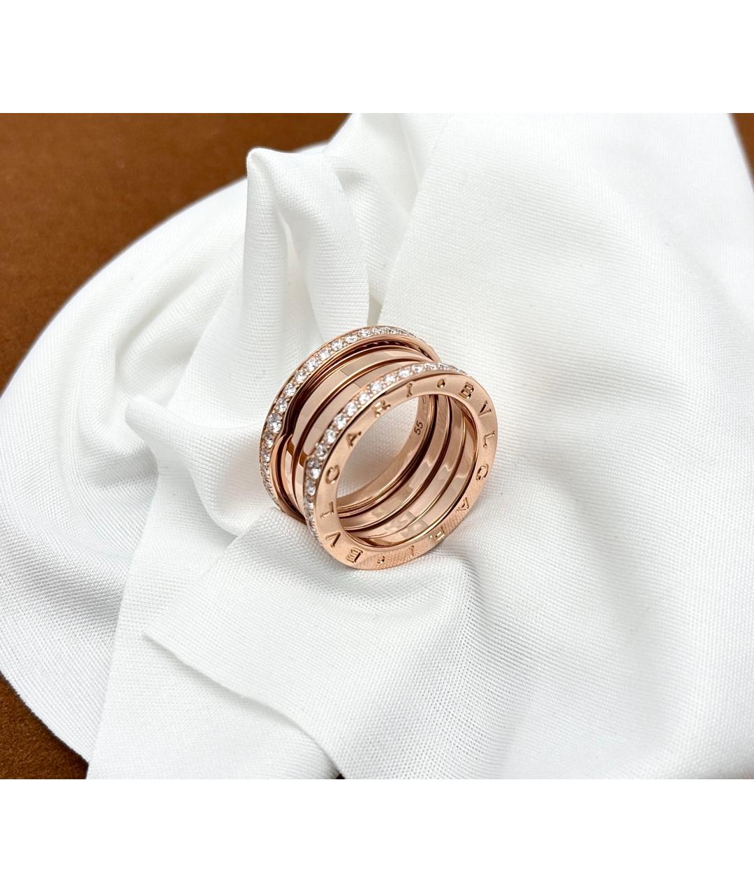 BVLGARI Золотое кольцо из розового золота, фото 4