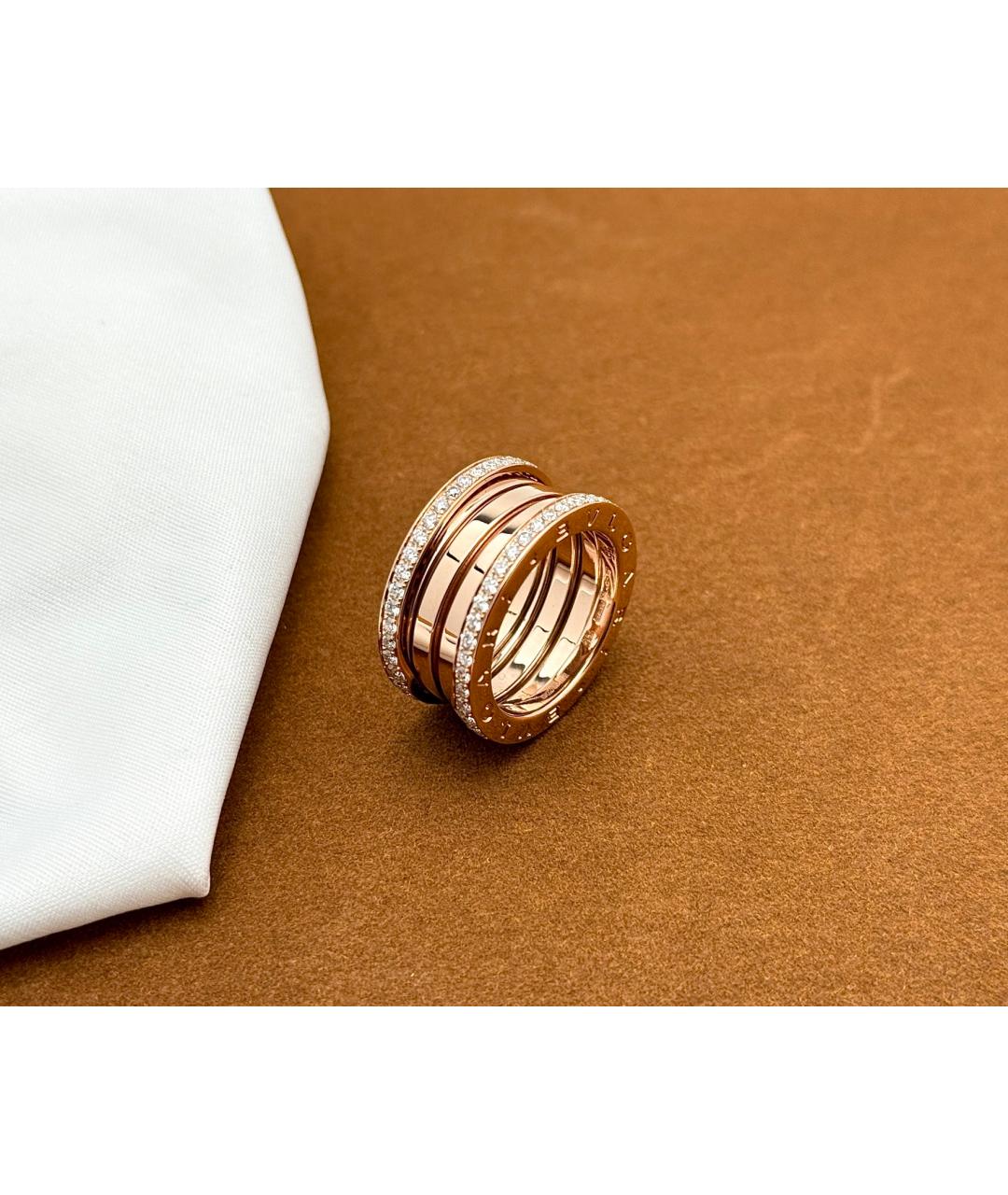 BVLGARI Золотое кольцо из розового золота, фото 6