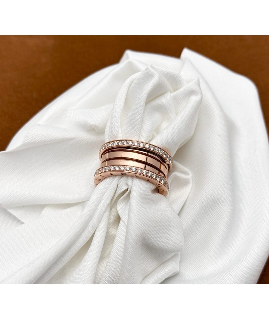 BVLGARI Золотое кольцо из розового золота, фото 5