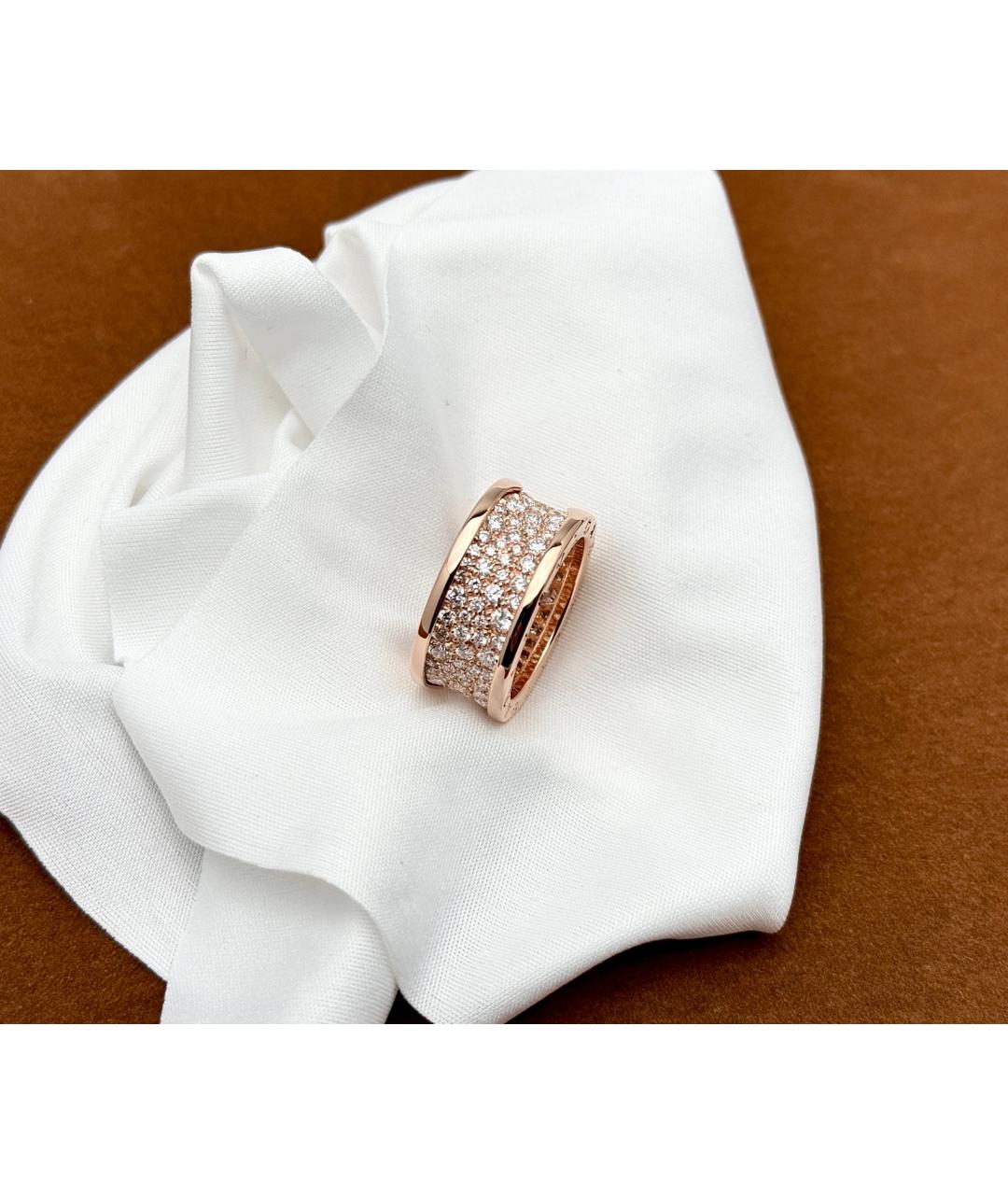 BVLGARI Золотое кольцо из розового золота, фото 3