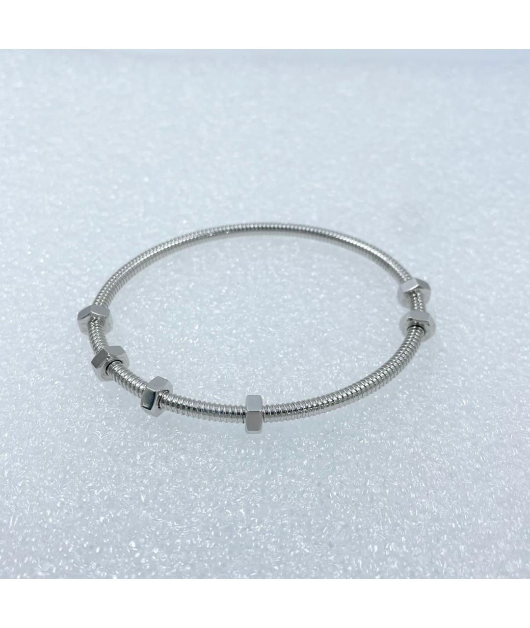 CARTIER Серебрянный браслет из белого золота, фото 6