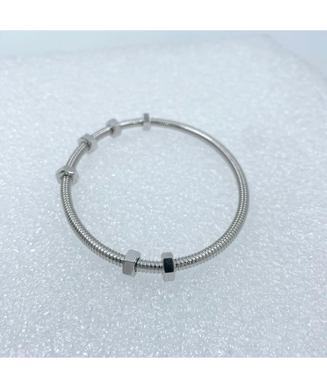 CARTIER Серебрянный браслет из белого золота, фото 5