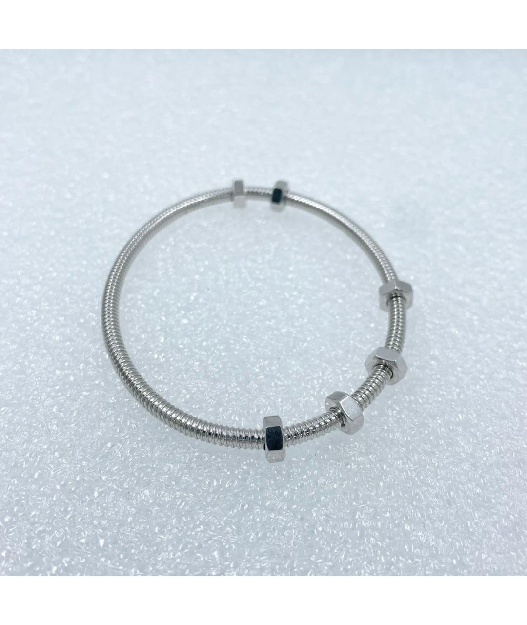 CARTIER Серебрянный браслет из белого золота, фото 9